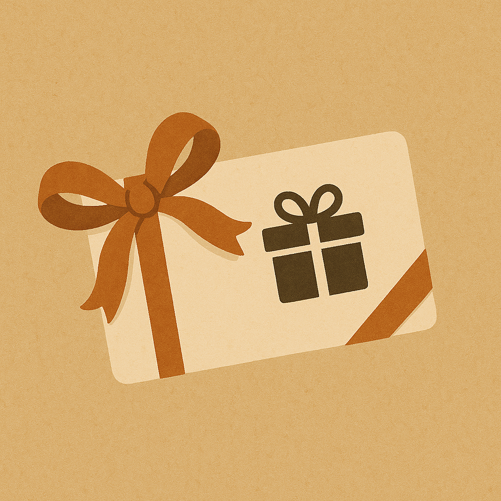 Dárková karta na kávu dle vlastního výběru