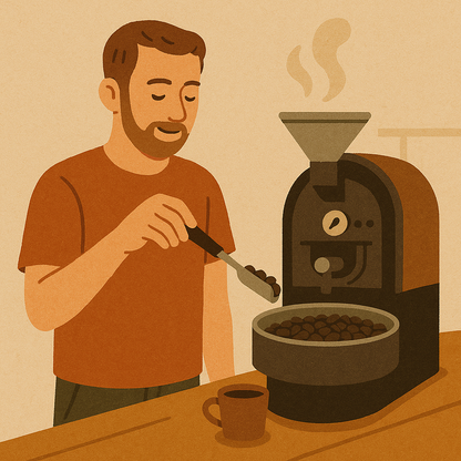 Zážitkové pražení kávy